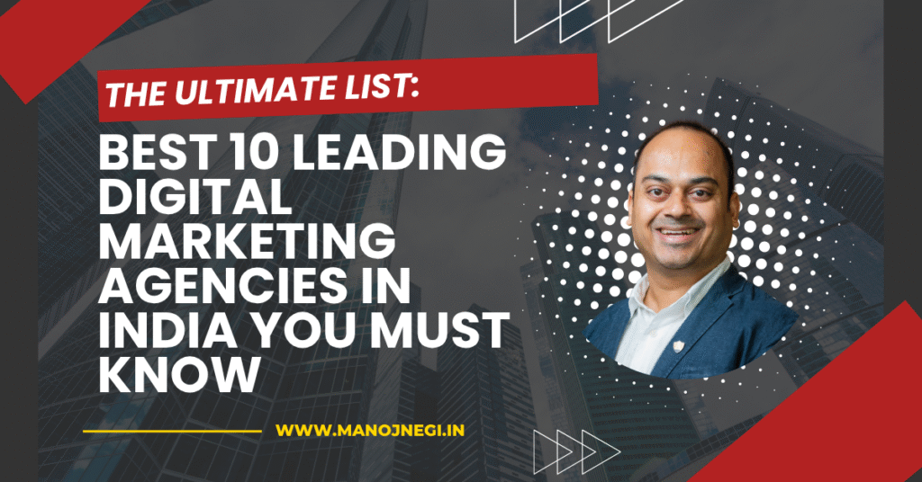 Top 10 Digital Marketing Agencies in India