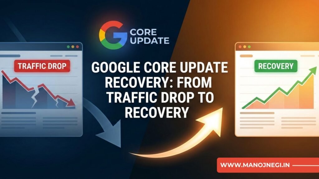 Google core update recovery