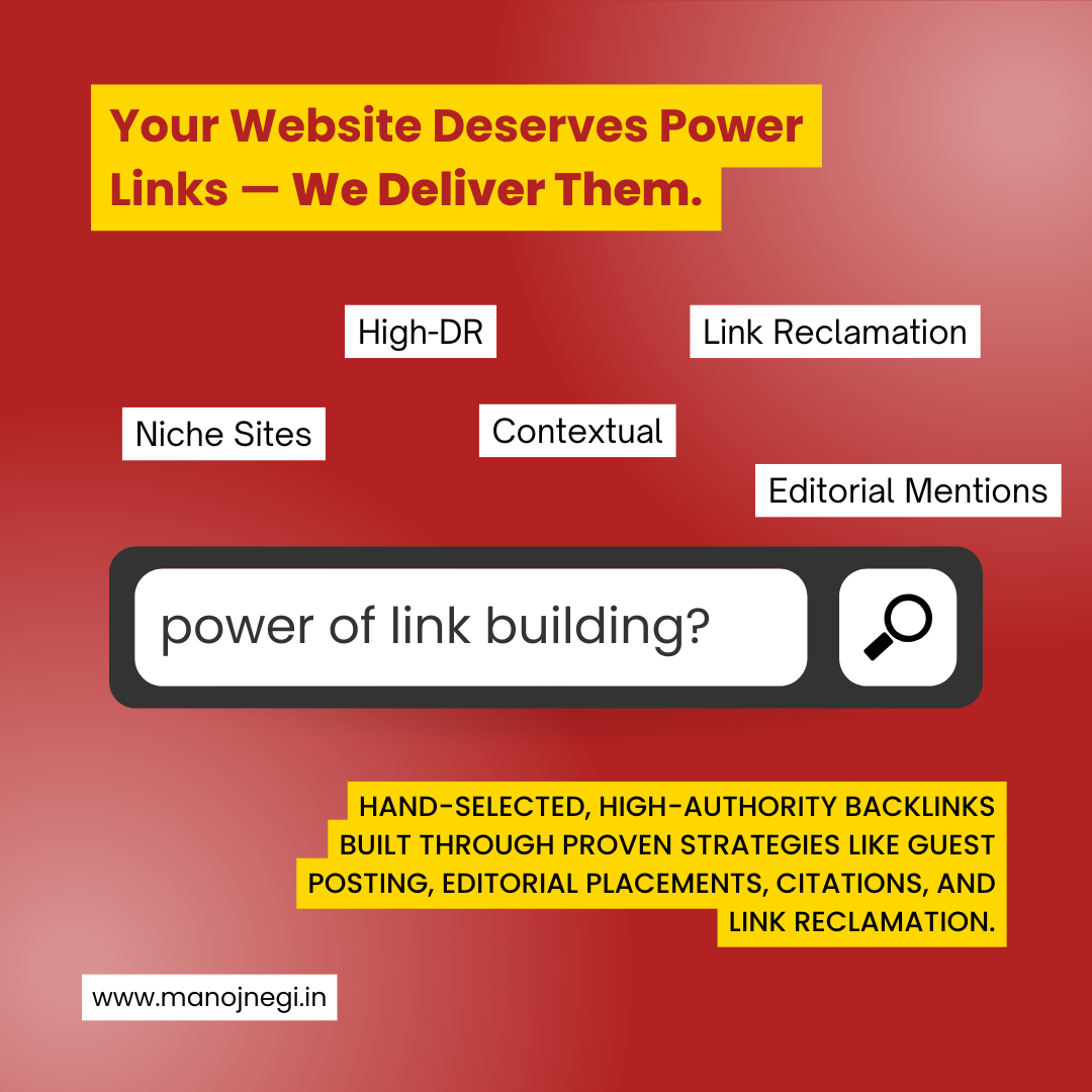 backlink building service in india