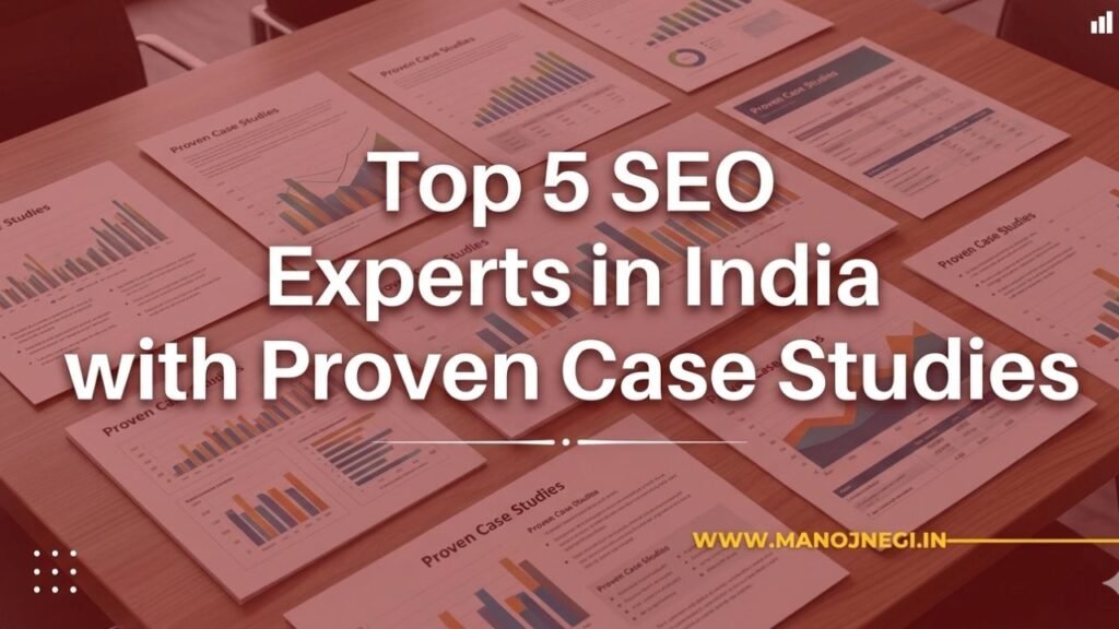 Top 5 SEO Experts in India