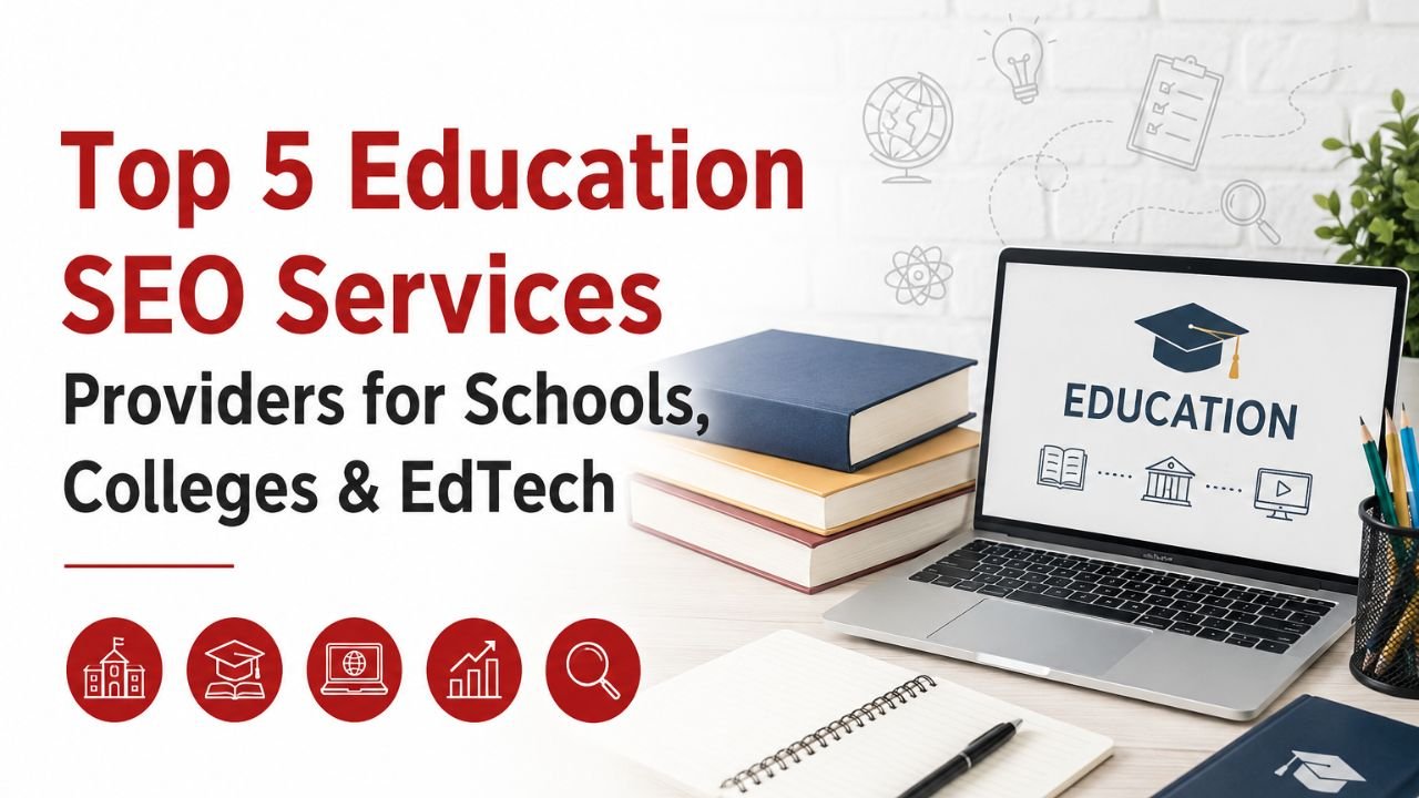 Top 5 Education SEO Services Providers for Schools, Colleges & EdTech
