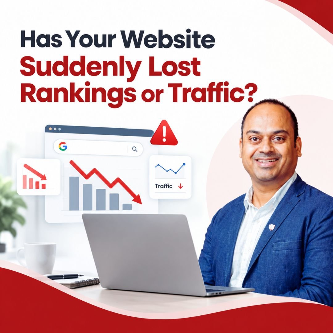 Has Your Website Suddenly Lost Rankings or Traffic?